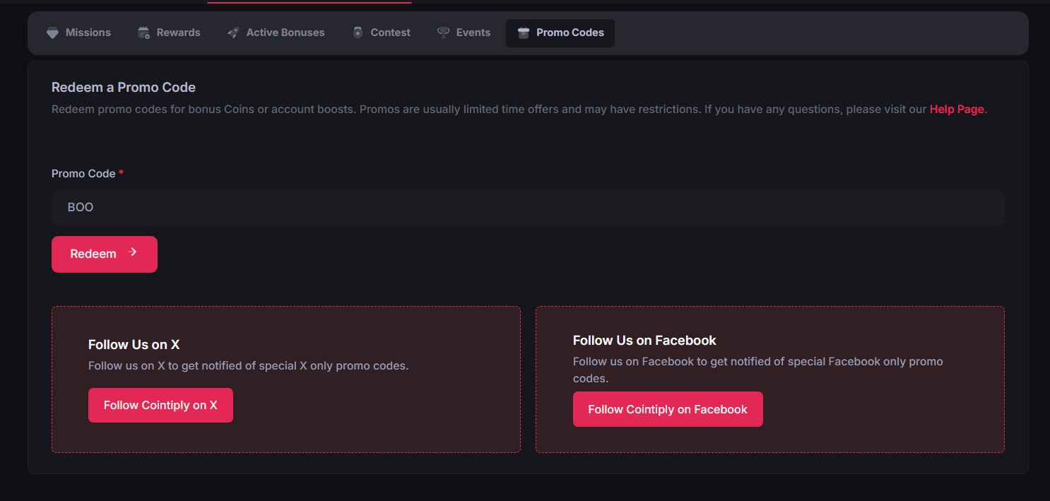 Cointiply Promo Codes
